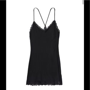 Victoria’s Secret Black Lace Slip